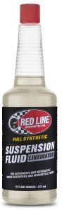 Red Line Synthetic Suspension Fluid Likewater 16oz  Alpine White