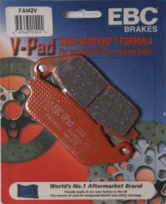 Ebc Brake Pads V-series  Black/1/4" ID