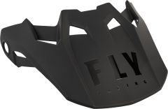 Fly Racing Formula Carbon Solid Helmet Visor Matte Black Carbon Xl-2x X-Large/2X-Large Black Carbon