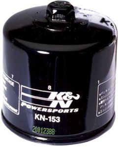 K&n Spin-on Oil Filter  Black
