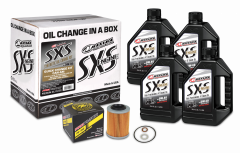 Maxima Sxs Quick Change Kit 5w40 With Oil Filter Can-am  Acid Concrete