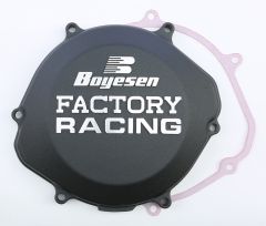 Boyesen Factory Racing Clutch Cover Black