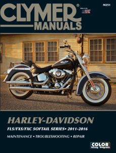 Clymer Repair Manual Harley Softail  Acid Concrete