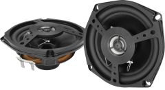 Show Chrome Coaxial Speakers 4.5"