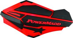 Powermadd Sentinal Handguards (red/black)  Red/Black