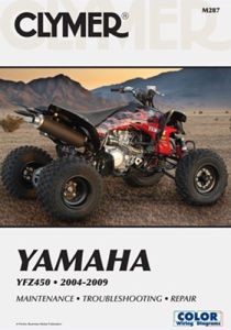 Clymer Repair Manual Yamaha Yfz450
