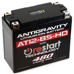 Antigravity Lithium Battery At12bs-hd-rs 480 Ca  Acid Concrete