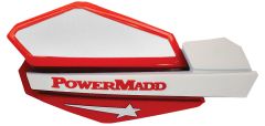 Powermadd Star Series Handguards Red/white  Red/White