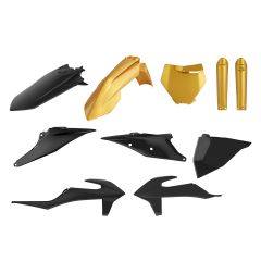 Polisport Full Plastic Kit Ktm Gold/black  Gold/Black