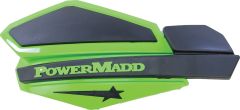 Powermadd Star Series Replacement Handguard Shields  Green/Black
