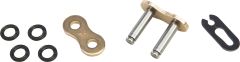 Fire Power X-ring Clip Master Link 530 Gold  Gold