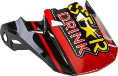 Fly Racing Formula Cc Rockstar Helmet Visor Black/red/yellow Xl-2x X-Large/2X-Large Black/Red/Yellow