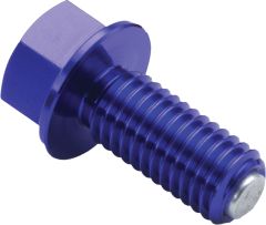 Zeta Magnetic Drain Plug Blue  Blue