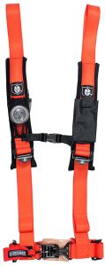 Pro Armor 4-point 2-inch Harness With Sewn In Pads  Orange