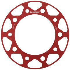 Supersprox Rear Edge Sprkt Color Disk Alu 43t-525 Red Honda/yamaha  Red
