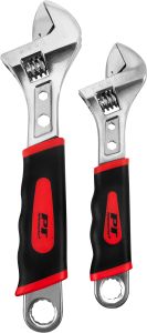 Performance Tool 2-piece Adjustable Wrench Set