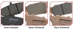 Braking Sm1 Semi-metallic Brake Pads  Acid Concrete