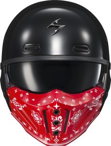 Scorpion Exo Covert X Mask Bandana Gloss Red  Red