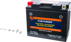 Fire Power Battery Ct12b-4 Sealed Factory Activated  Alpine White