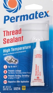 Permatex High Temperature Thread Sealant 6ml  Alpine White