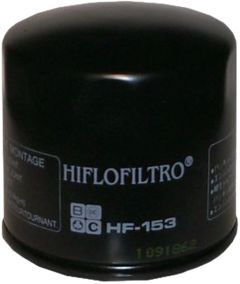 Hiflofiltro Oil Filter  Black