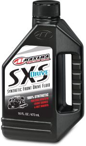 Maxima Sxs Synthetic Front Drive Oil 100% Synthetic 80w 16oz  Acid Concrete
