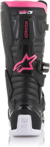 Alpinestars Tech 3 Stella Boots Black/white/pink Sz 06 US 06 Black/White/Pink
