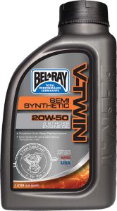 Bel-ray V-twin Semi-synthetic Engine Oil 20w-50 1l