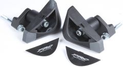 Puig Frame Sliders Pro Black  Alpine White