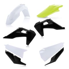 Acerbis Plastic Kit Husaberg White/black/yellow  White/Black/Yellow
