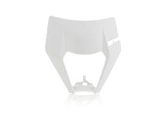 Acerbis Front Headlight Mask White  White