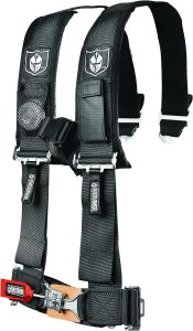 Pro Armor 4-point 2-inch Harness With Sewn In Pads  Black