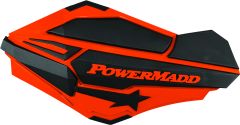 Powermadd Sentinal Handguards (orange/black)  Orange/Black