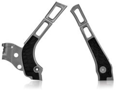 Acerbis X-grip Frame Guard Silver/black