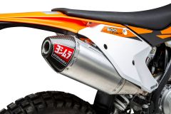 Yoshimura Rs-4 Header/canister/end Cap Exhaust Slip-on Ss-al-cf  Acid Concrete