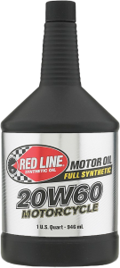 Red Line 4t Motor Oil 20w-60 1qt  Alpine White