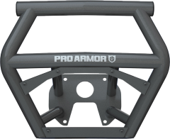 Pro Armor Front Sport Bumper Titanium Metallic Polaris  Metallic