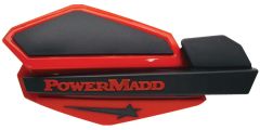 Powermadd Star Series Handguards (red/black)  Red/Black