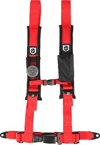 Pro Armor 4-point 2-inch Auto-buckle Harness  Red