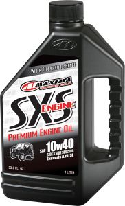 Maxima Sxs Premium Engine Oil 10w-40 1gal  Alpine White