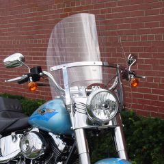 National Cycle Heavy Duty Wide Frame Touring Windshield  Alpine White