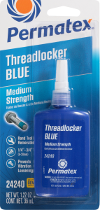 Permatex Medium Strength Threadlocker Blue 36 Ml  Blue