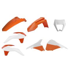 Polisport Enduro Kit With Mask Oem Color Ktm  Orange/Black/White