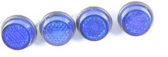Chris Products Mini-reflectors Blue 4/pk  Blue
