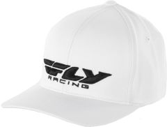 Youth Fly Racing Podium Hat White Youth White