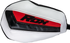 Rox Gen 3 Flex-tec Handguards Wht/blk/red  White/Black/Red