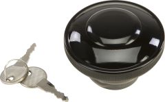 Harddrive Gas-gas Cap Screw-in W/lock&cover Non-vented Black  Black
