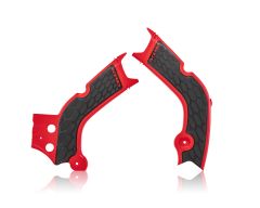 Acerbis X-grip Frame Guards Red/black  Red/Black