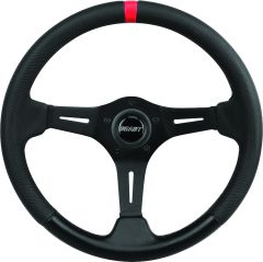 Grant R&p Steering Wheel Black W/ultra Grip  Alpine White