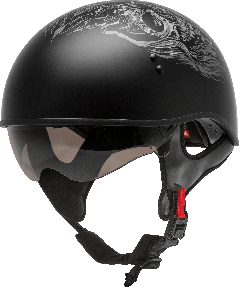 Gmax Hh-65 Naked Ghost/rip Helmet
